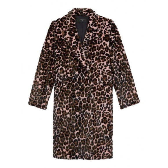 The Kooples Faux Fur Coat - Picture 2 of 2